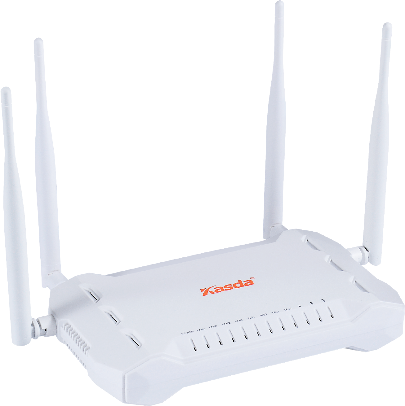 Kasda Wireless Router White Background PNG Image