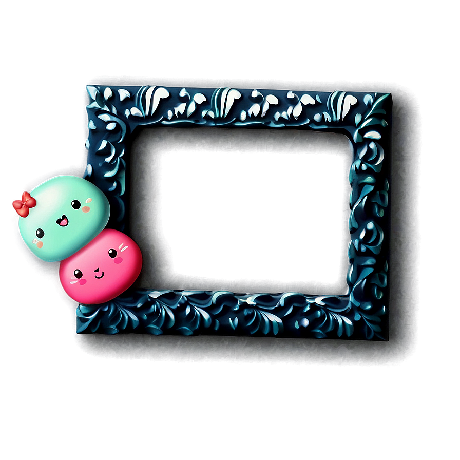 Kawaii Cute Frame Png 06262024 PNG Image