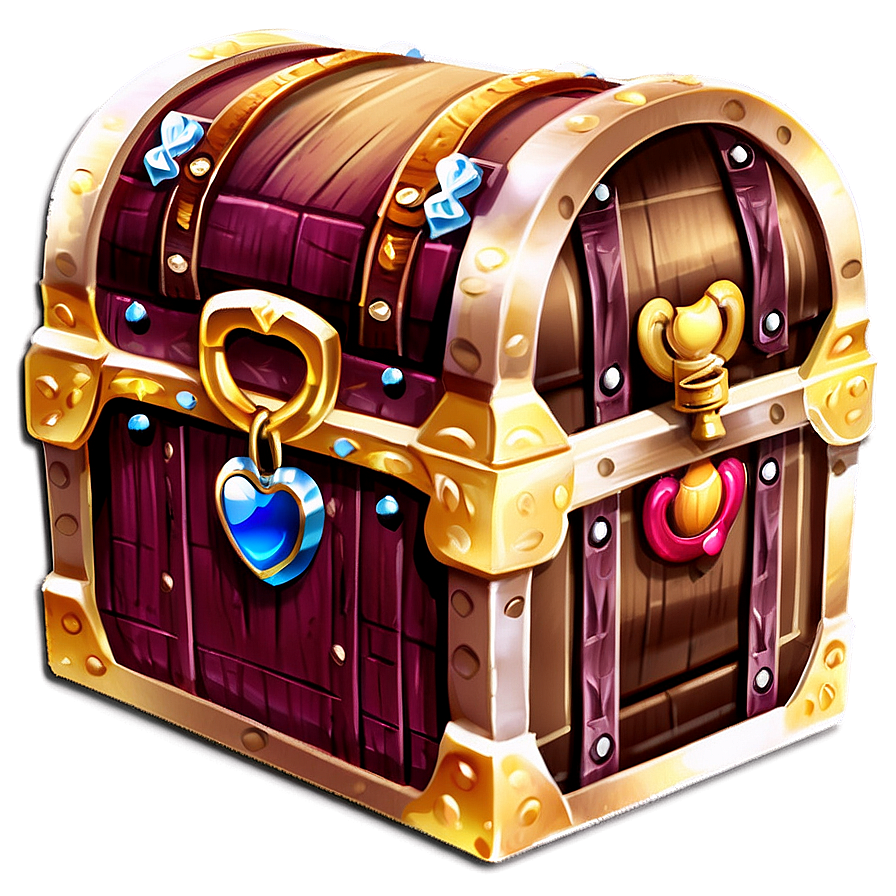 Kawaii Treasure Chest Png 36 PNG Image