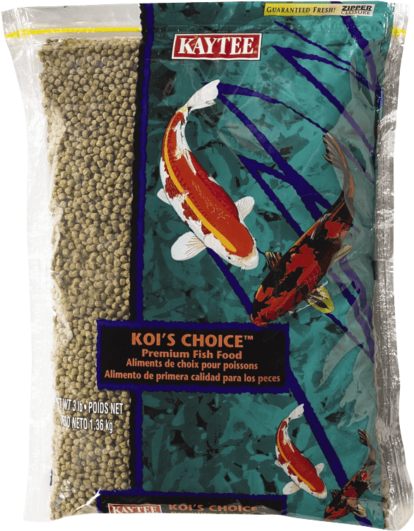 Kaytee Koi Fish Food Package PNG Image