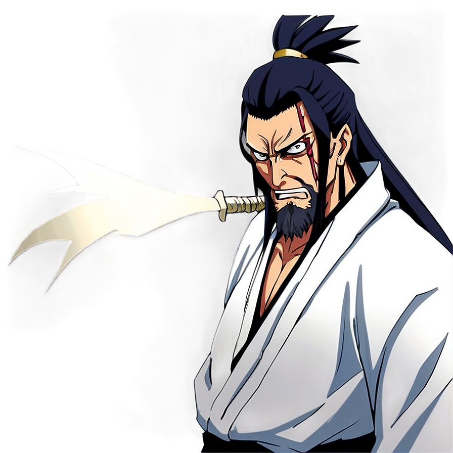 Kenpachi Zaraki Bleach Png Iam PNG Image