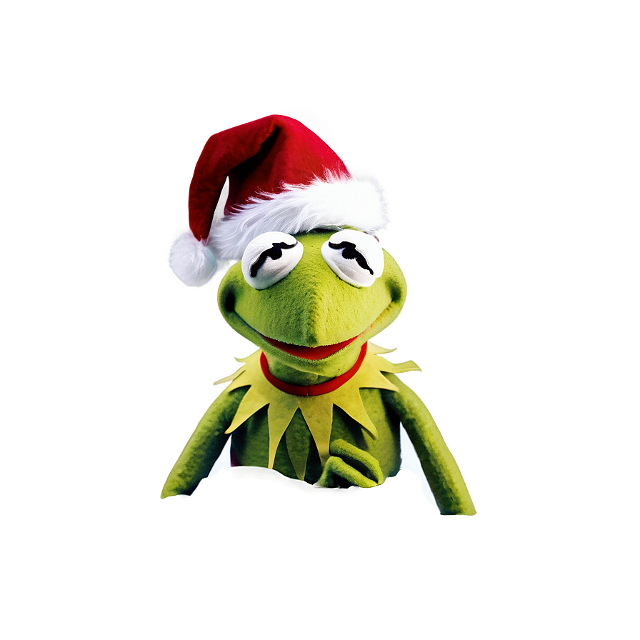 Kermit As Santa Claus Png 21 PNG Image