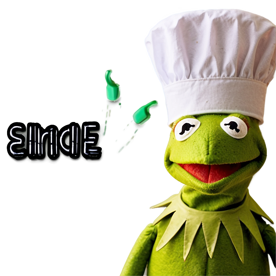 Kermit In Chef Hat Png 05232024 PNG Image