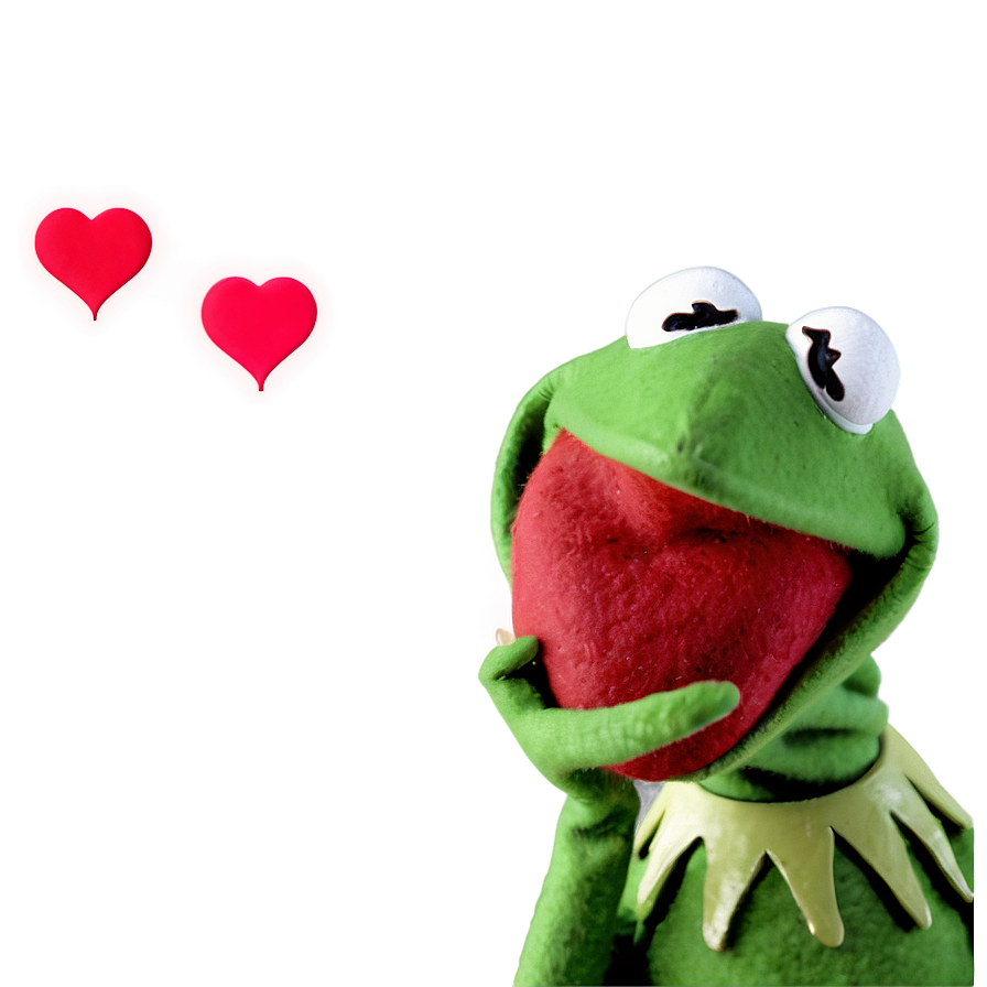 Kermit In Love Png Beb60 PNG Image