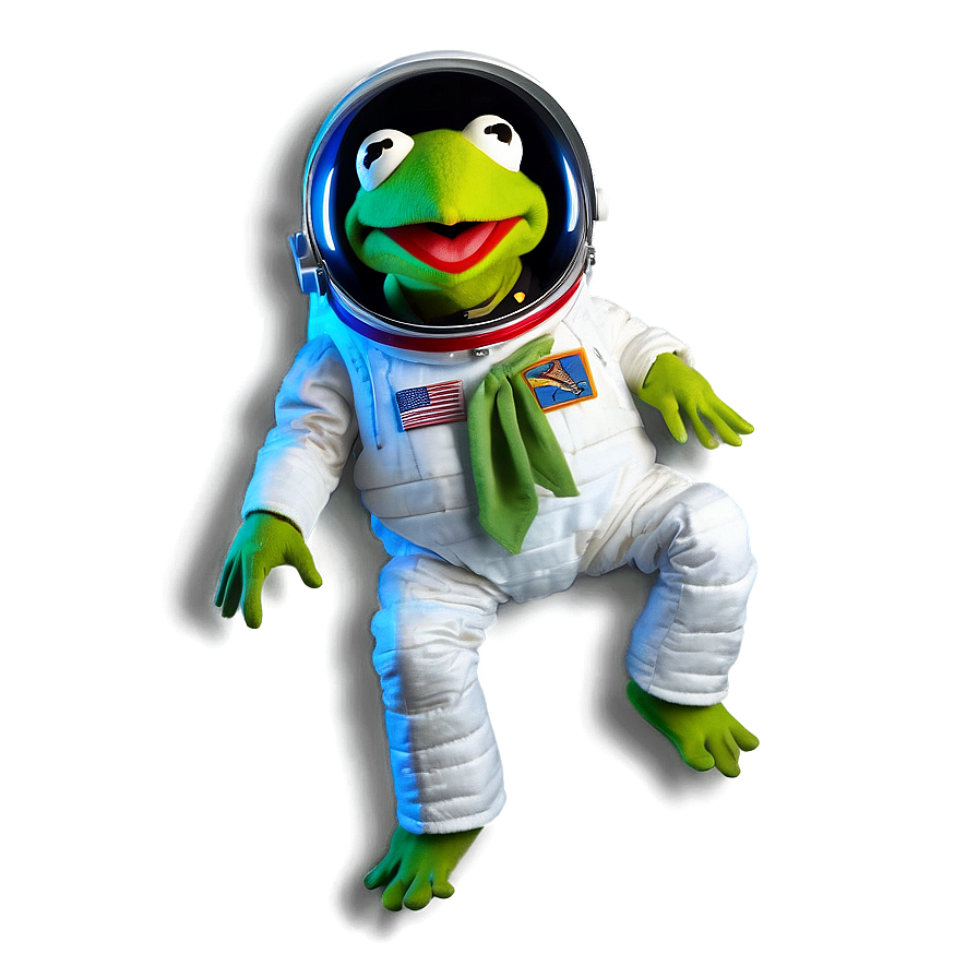 Kermit In Space Png 05232024 PNG Image