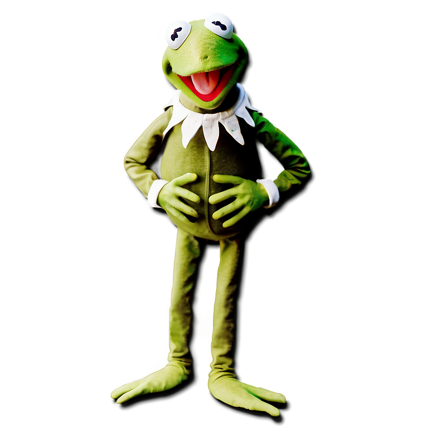 Kermit In Winter Coat Png Xel47 PNG Image