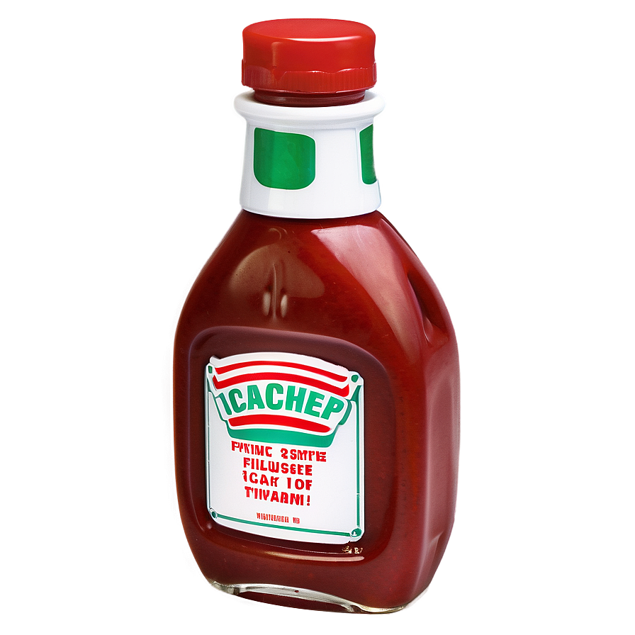 Ketchup Bottle Art Png Ftu97 PNG Image