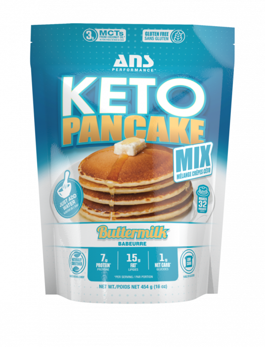 Keto Pancake Mix Buttermilk Flavor Package PNG Image