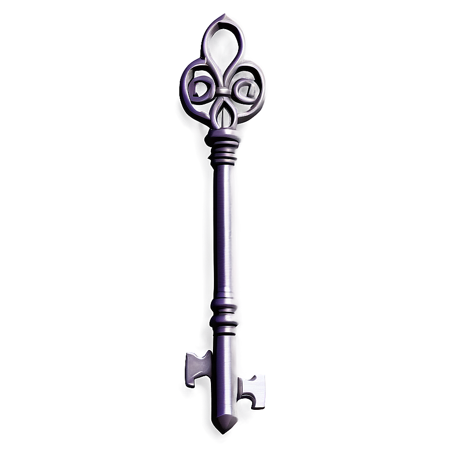 Key Tattoo Design Png Ddd PNG Image