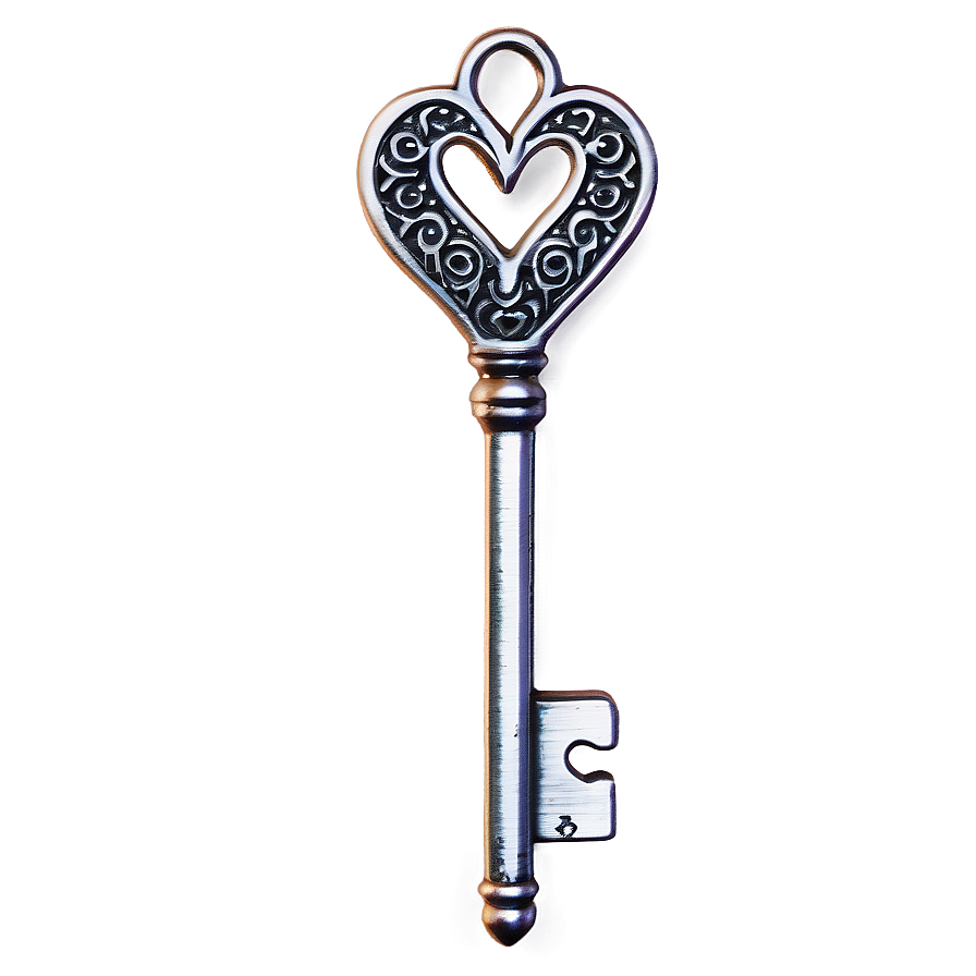 Key With Heart Png 05042024 PNG Image