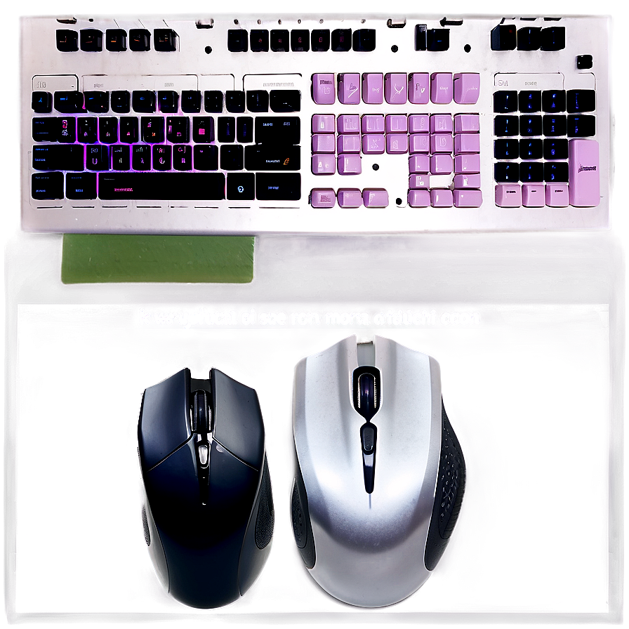 Keyboard And Mouse With Wrist Support Png Rss36 PNG Image