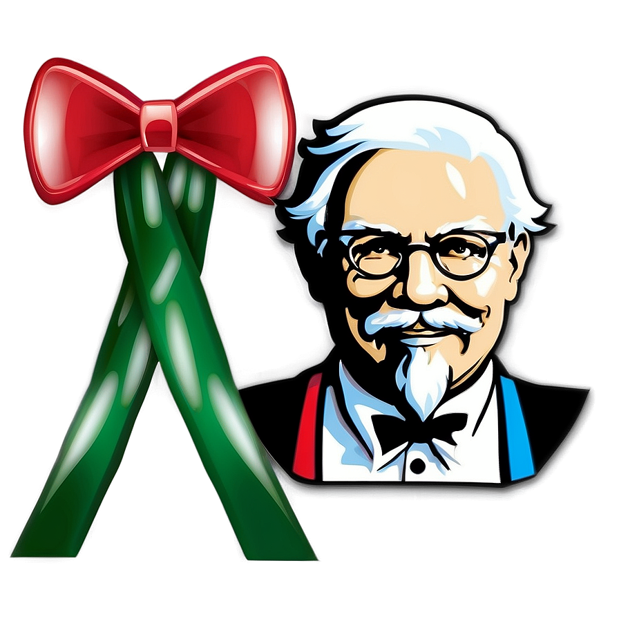 Kfc Logo With Ribbon Png 3 PNG Image