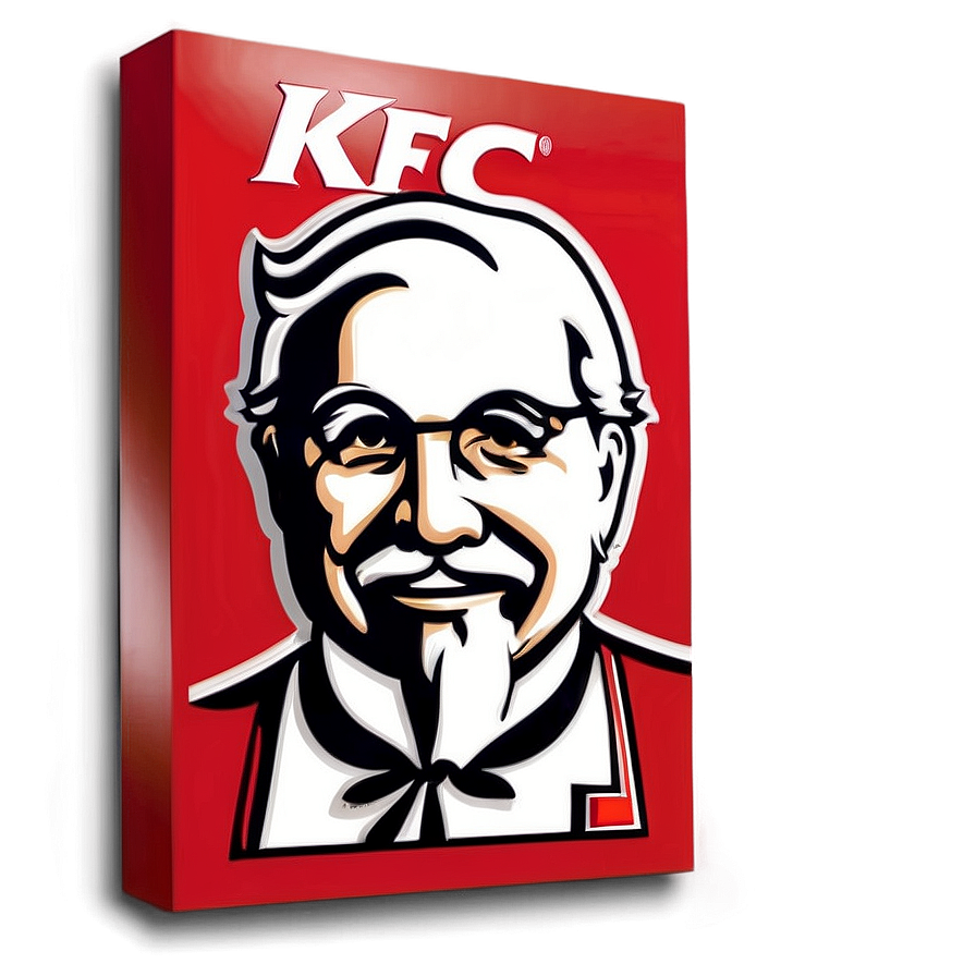 Kfc Logo With Shadow Effect Png 8 PNG Image