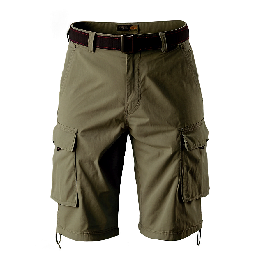 Khaki Cargo Shorts Png Oyl51 PNG Image