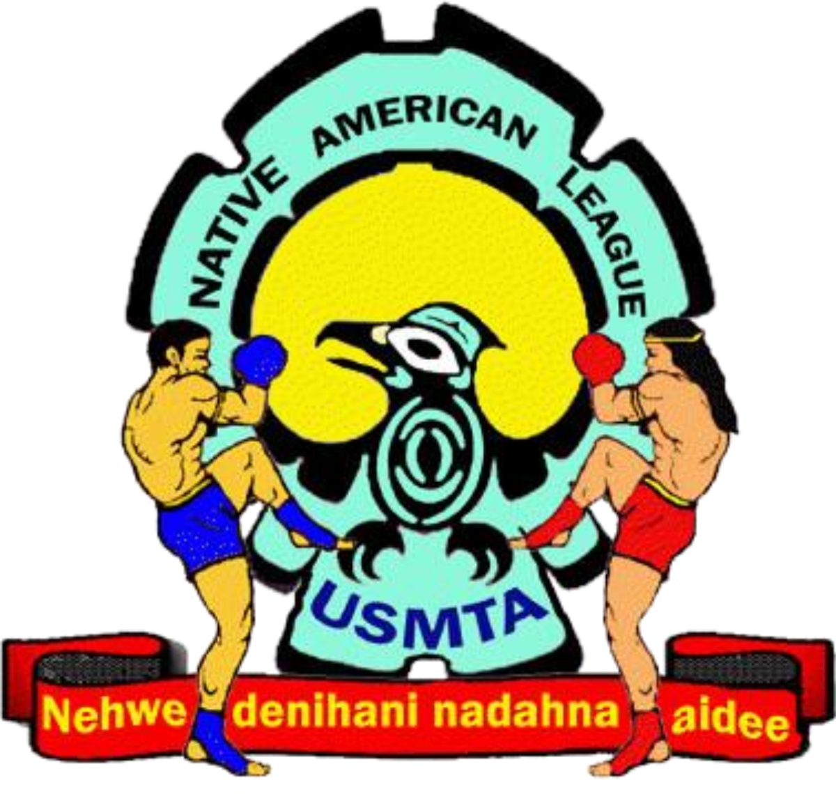 Kickboxing Match U S M T A Logo PNG Image