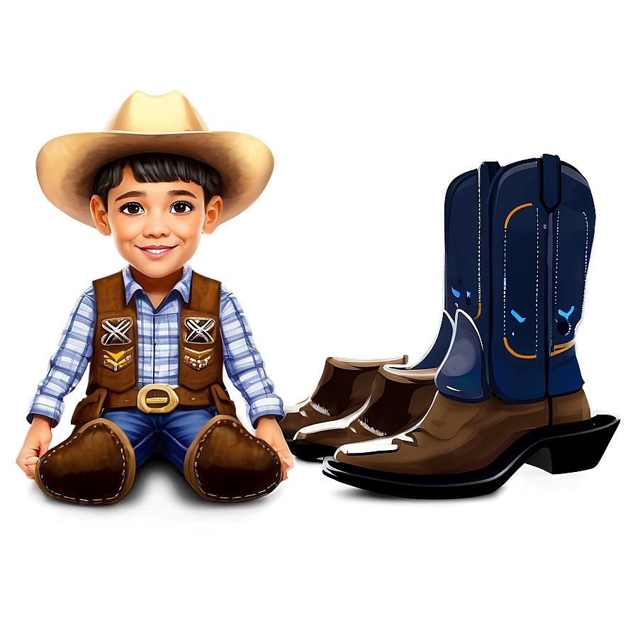 Kid Cowboy Png Xov22 PNG Image