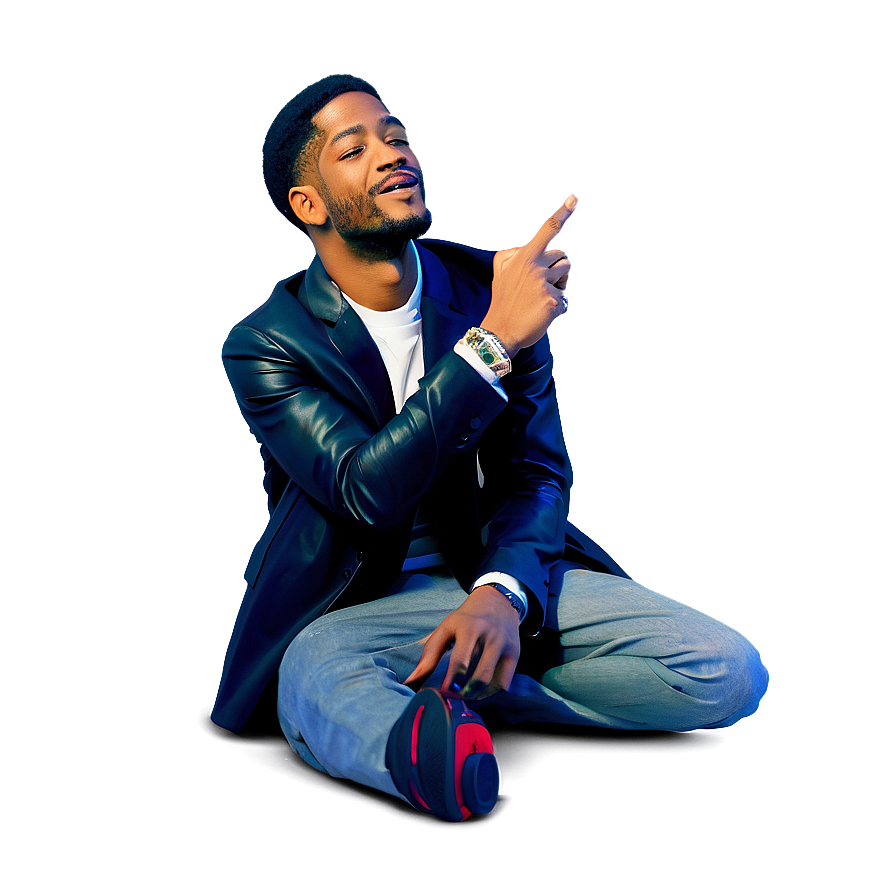 Kid Cudi Signature Pose Png 53 PNG Image