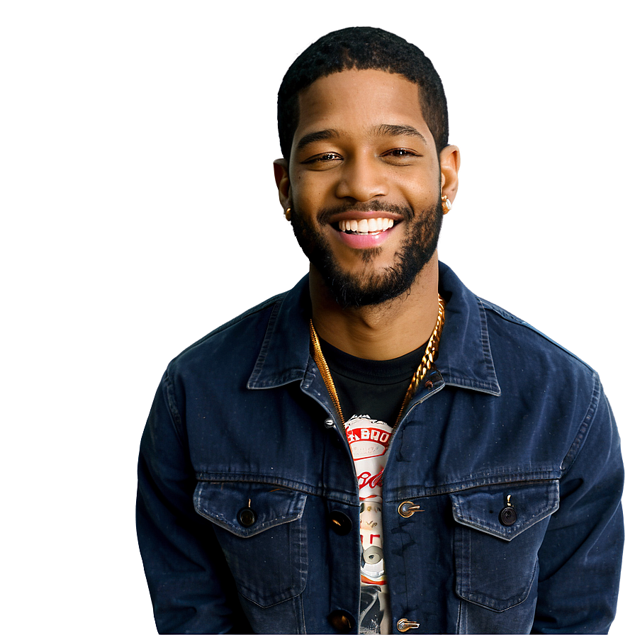 Kid Cudi Smiling Photo Png 9 PNG Image