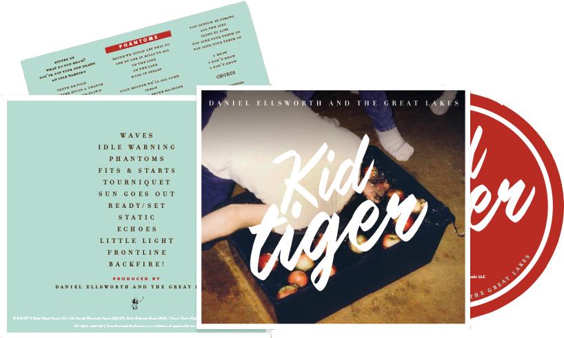 Kid Tiger Album Coverand Tracklist PNG Image