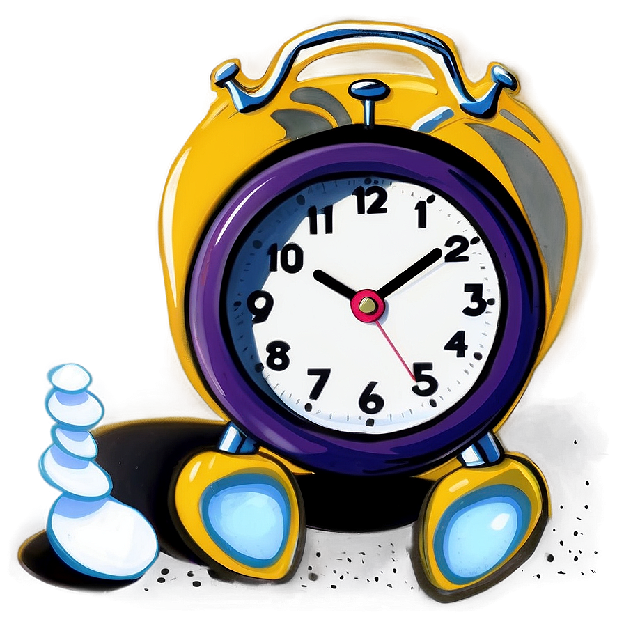 Kids Alarm Clock Png Qpu40 PNG Image