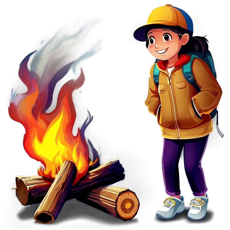 Kids At Campfire Png Ihi87 PNG Image