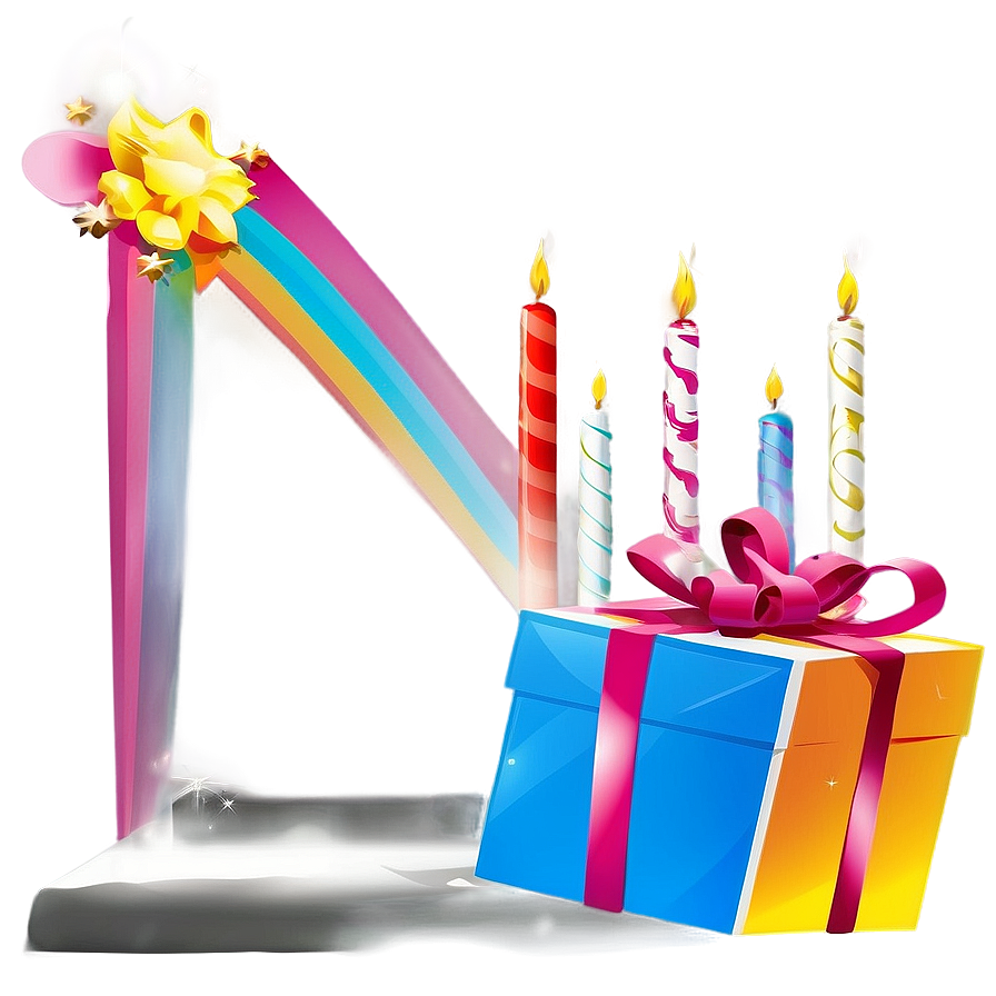 Kids Birthday Present Png 05242024 PNG Image