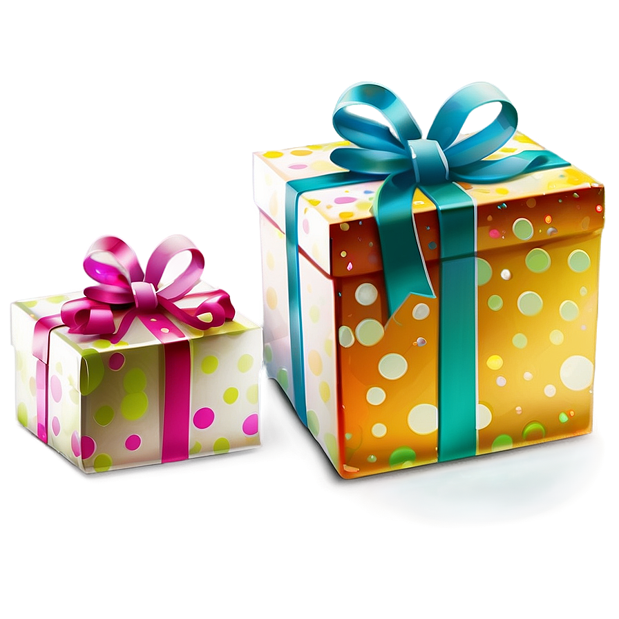 Kids Birthday Present Png 05242024 PNG Image