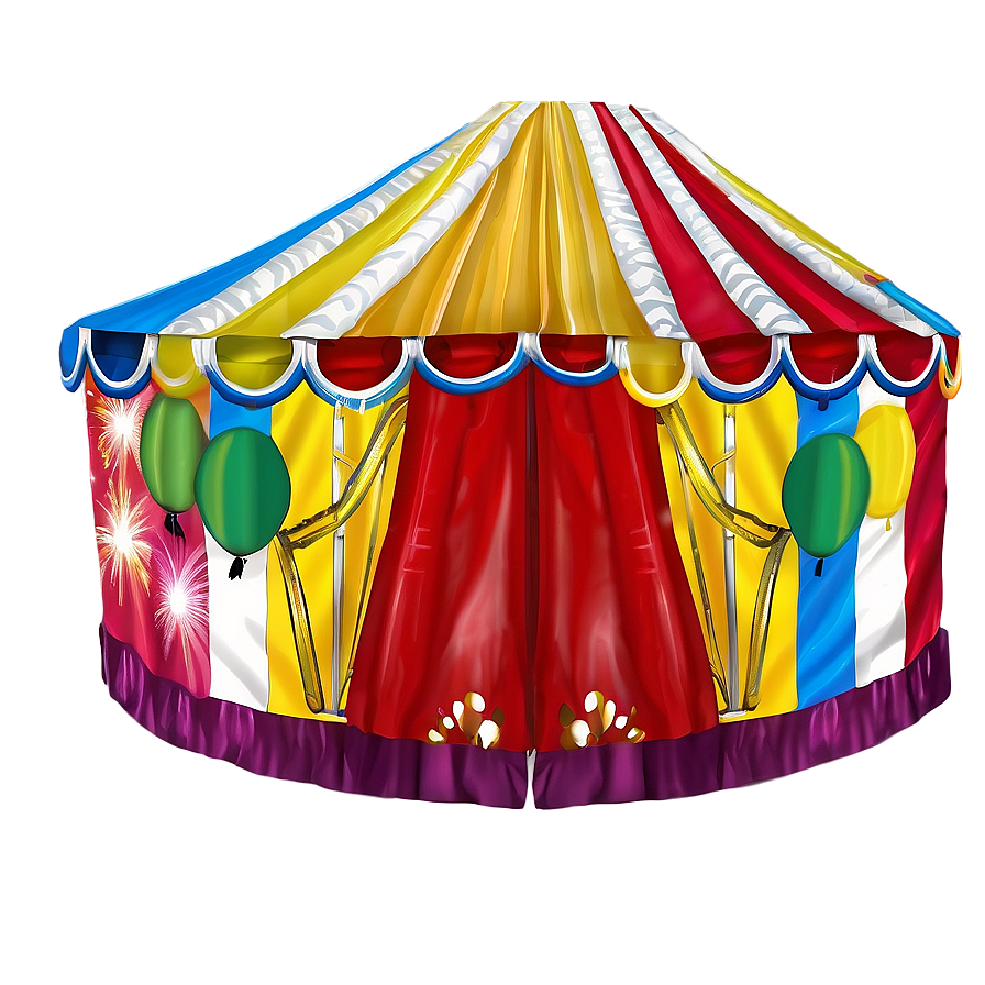 Kids Carnival Play Tent Png Lyw62 PNG Image