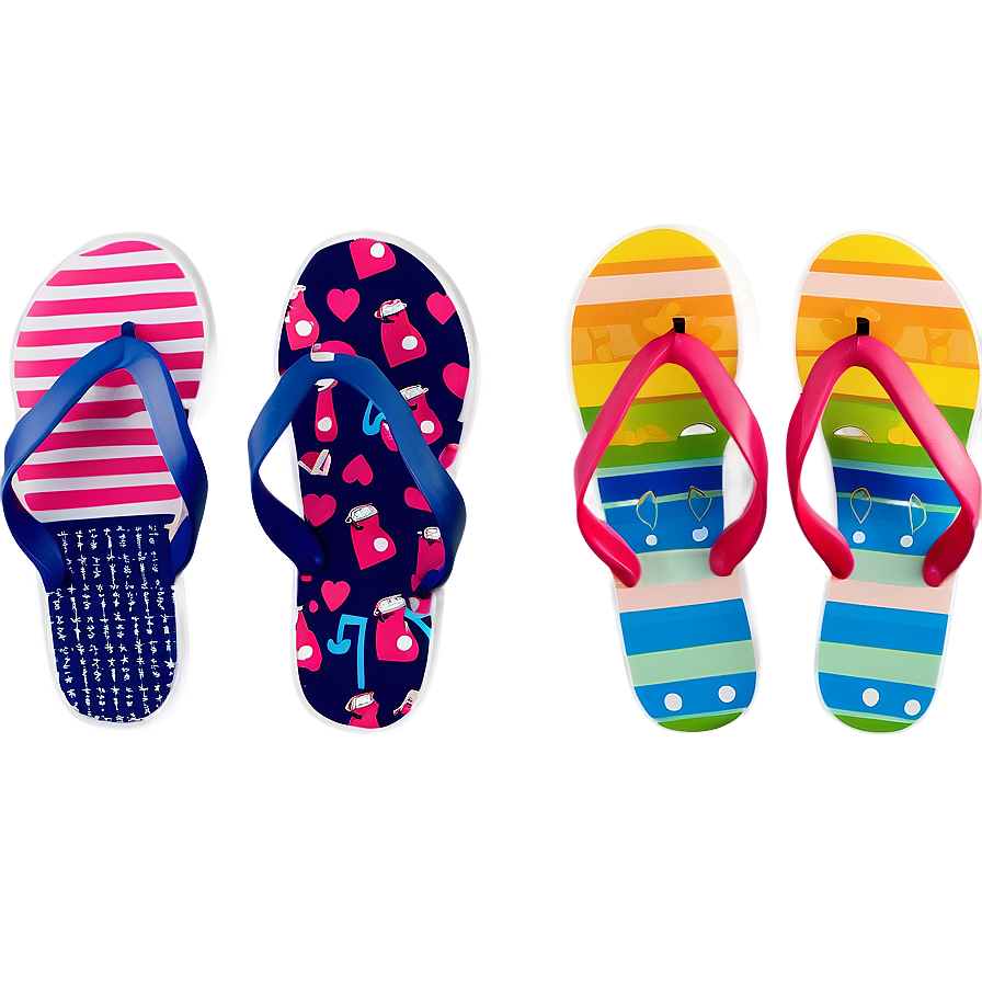 Kids Cartoon Flip Flop Png Fqg14 PNG Image