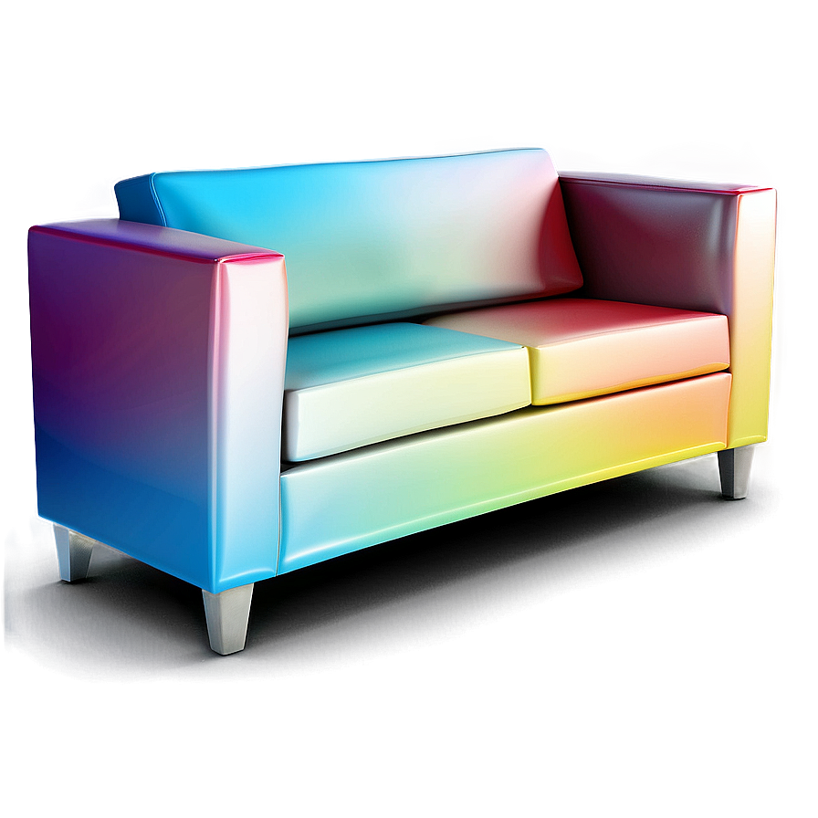 Kids Colorful Couch Png Inu PNG Image