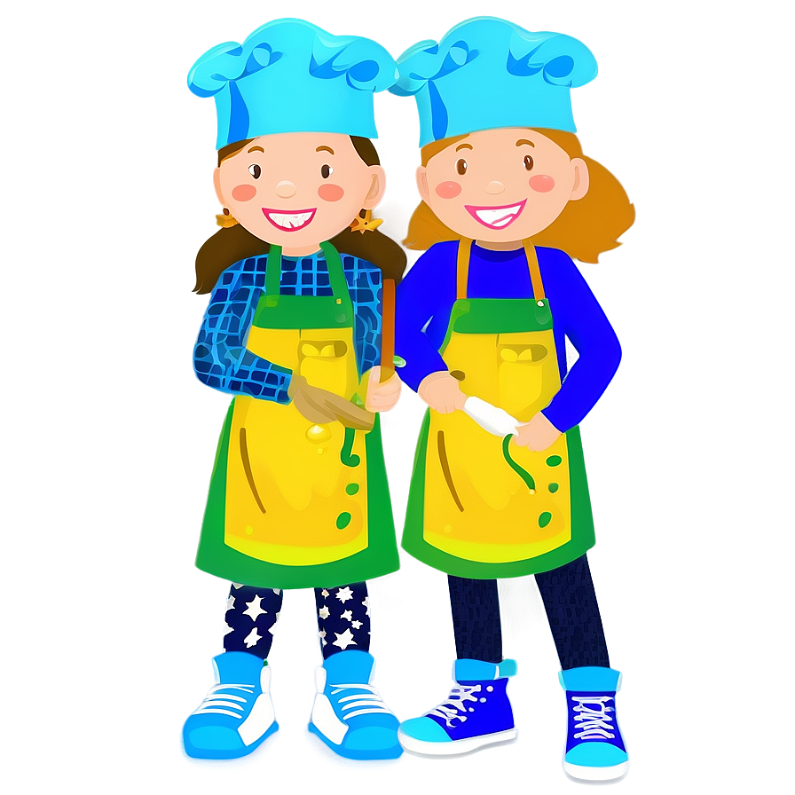 Kids Cooking Fun Png Acy68 PNG Image