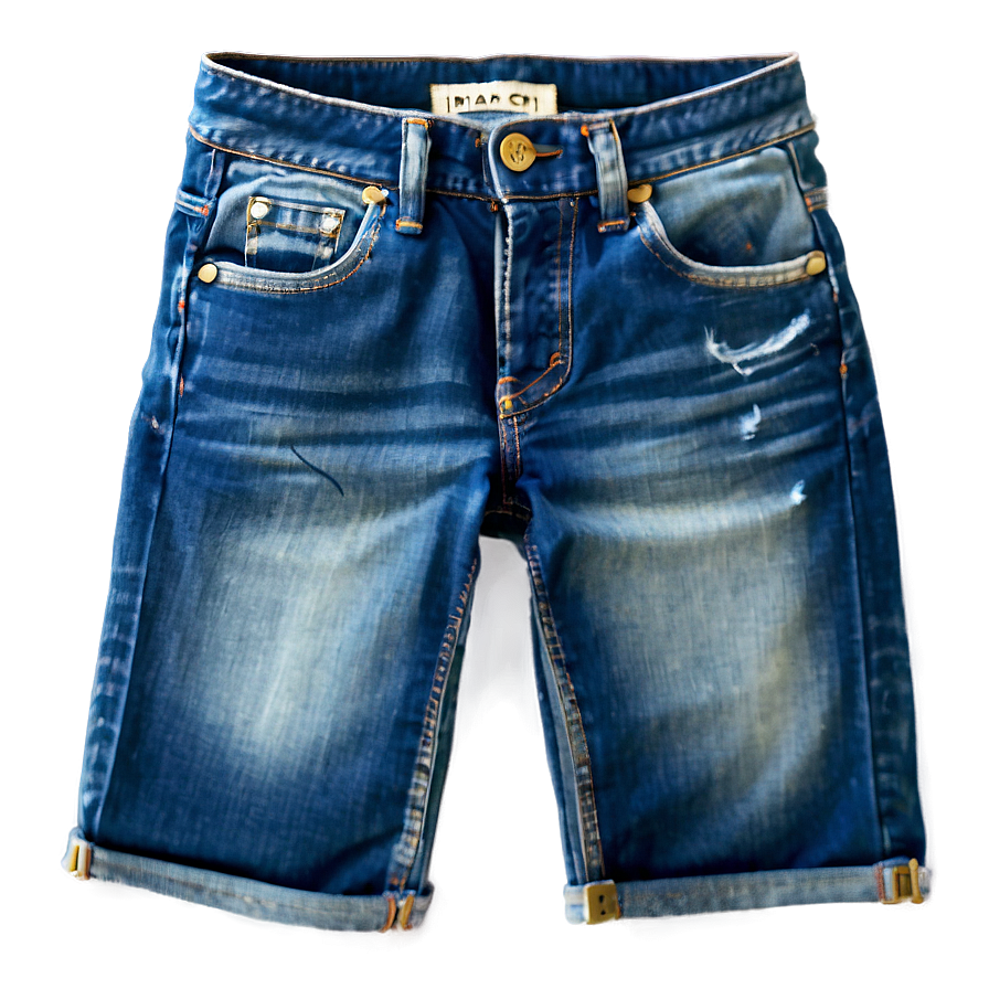 Kids Denim Jorts Png Sta94 PNG Image