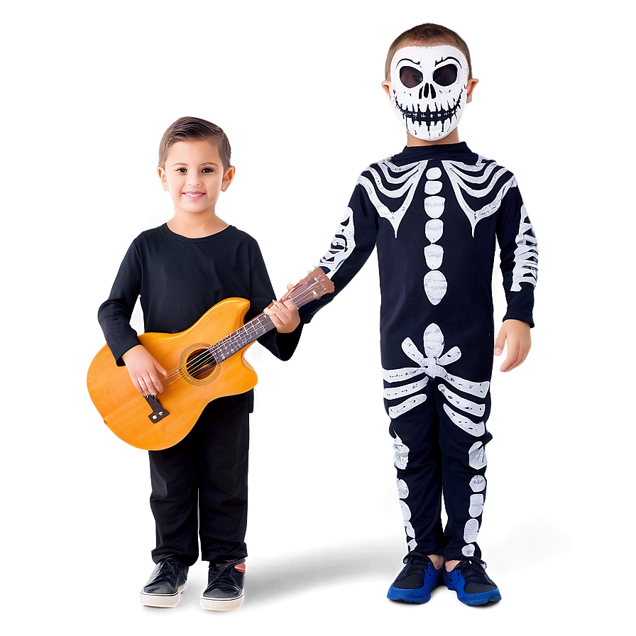 Kids In Halloween Costumes Png 05212024 PNG Image