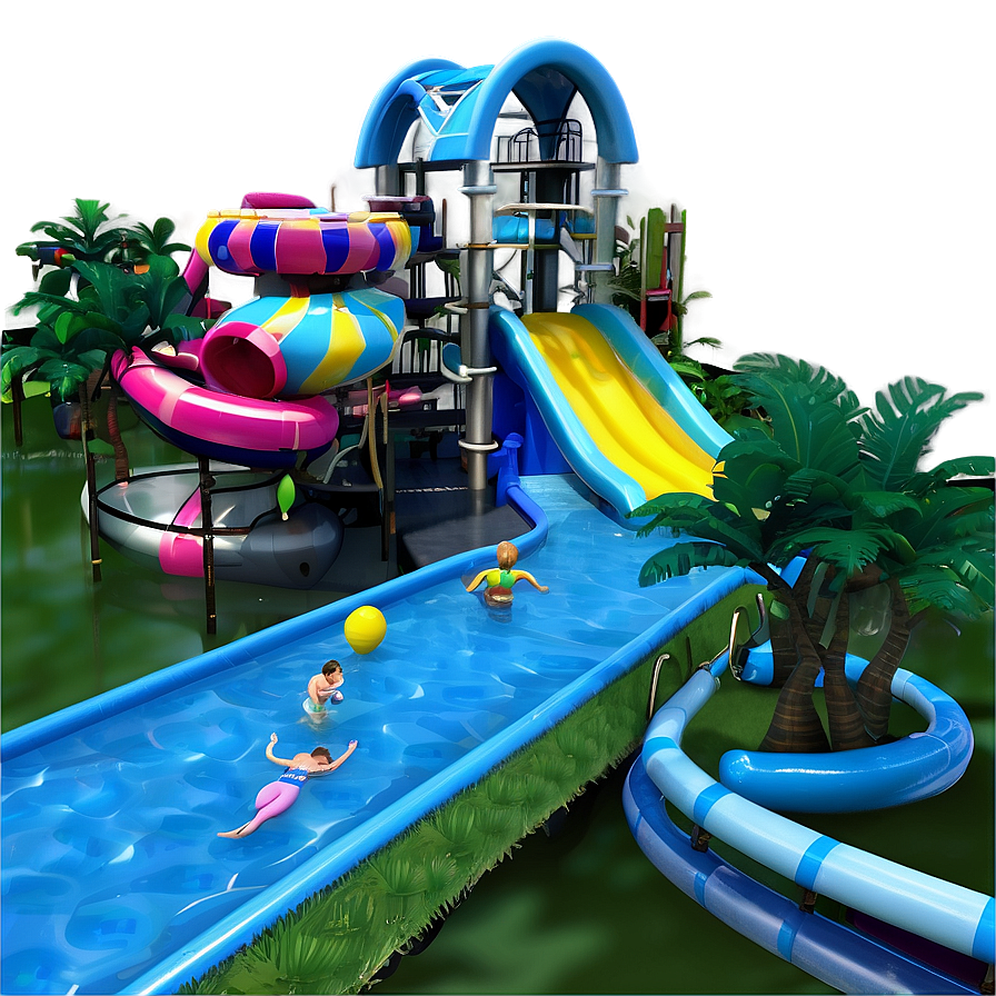 Kids Paradise Water Park Png 06282024 PNG Image