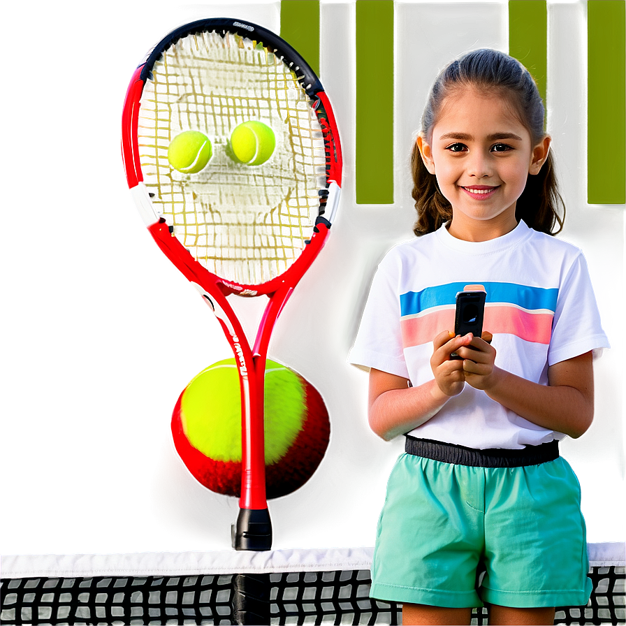 Kids Playing Tennis Png Gda50 PNG Image