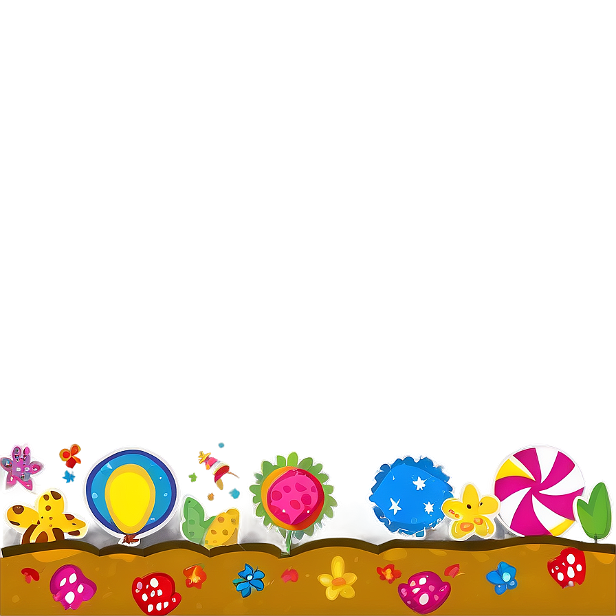 Kids Theme Photo Border Png Dfo50 PNG Image