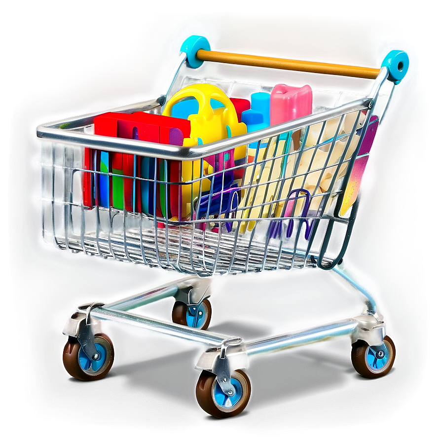 Kids Toys Shopping Cart Png Rjh PNG Image