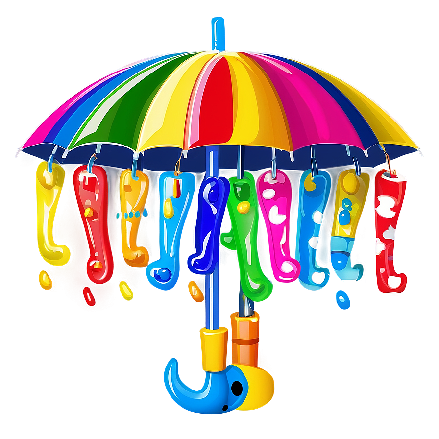 Kids Umbrella Cartoon Png Bbi9 PNG Image