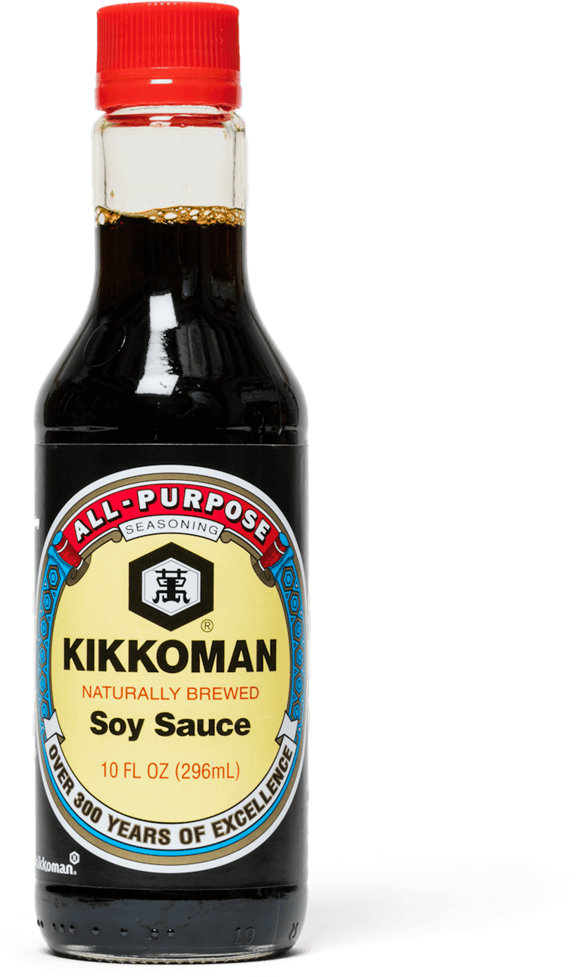 Kikkoman Soy Sauce Bottle PNG Image