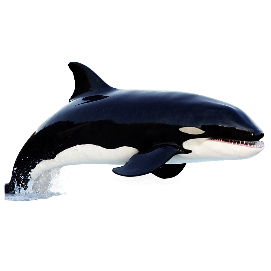 Killer Whale In Ocean Png Drk80 PNG Image