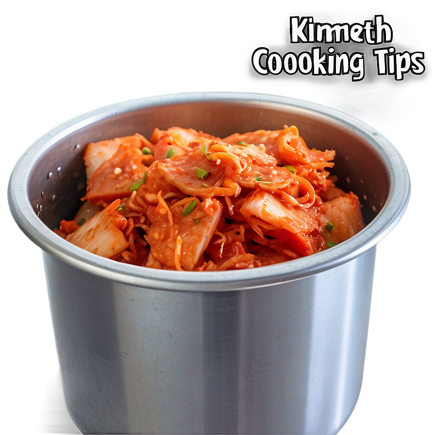 Kimchi Cooking Tips Png Mln77 PNG Image