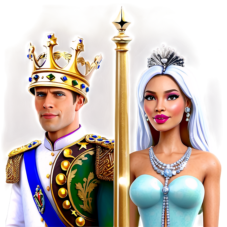 King And Queen B PNG Image