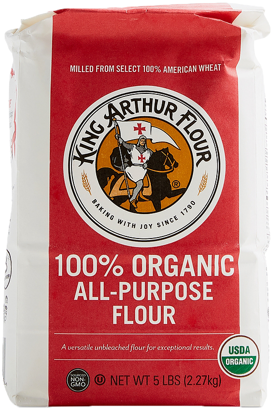 King Arthur Organic All Purpose Flour Bag PNG Image