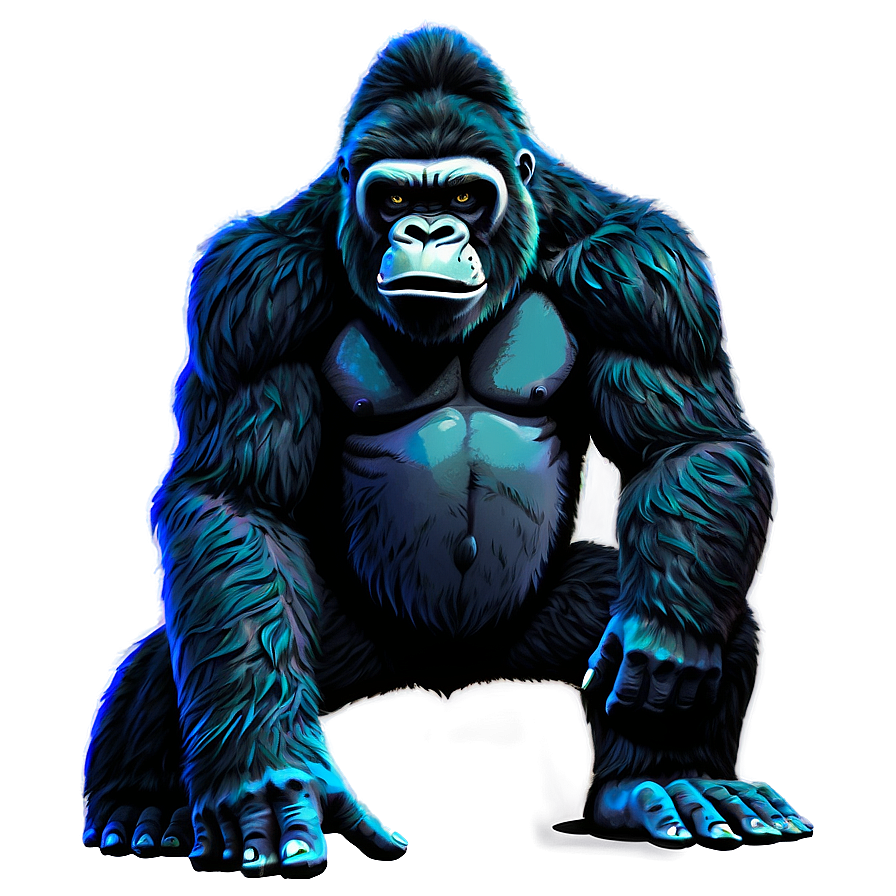 King Kong Cartoon Png Alo9 PNG Image