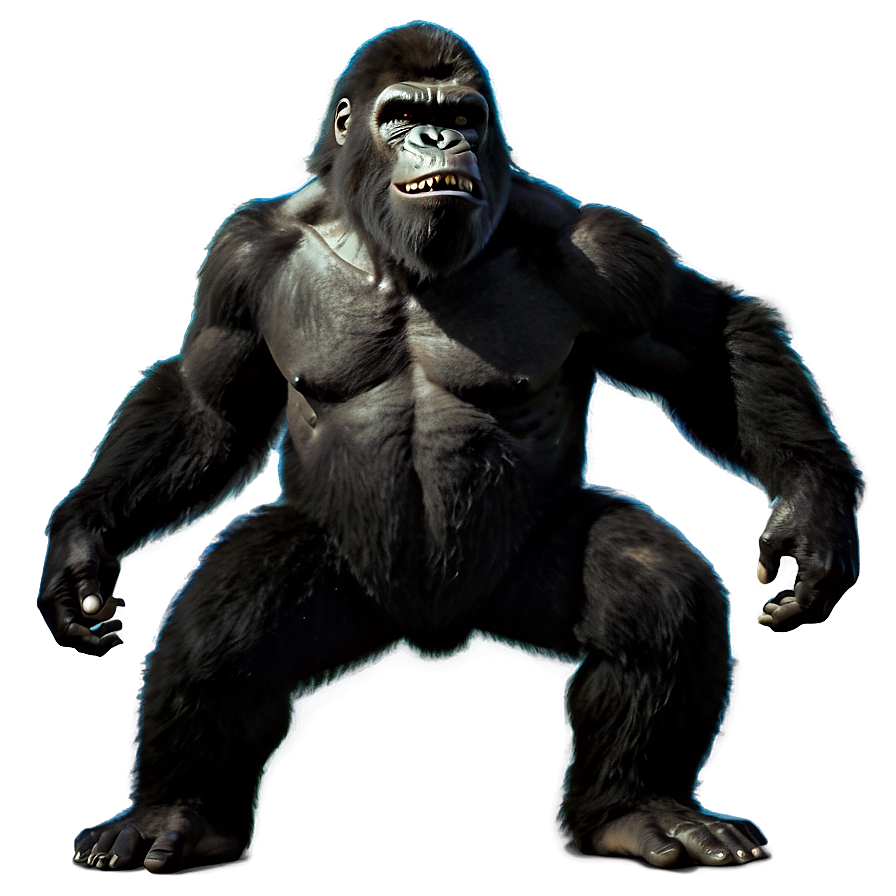 King Kong Fighting Pose Png Rqa PNG Image