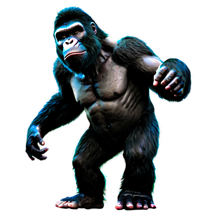 King Kong Tribute Art Png Adl PNG Image