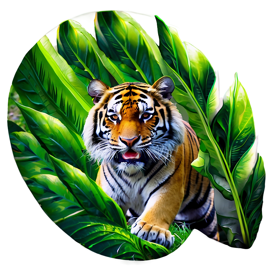 King Of Jungle Tiger Png Ytk2 PNG Image