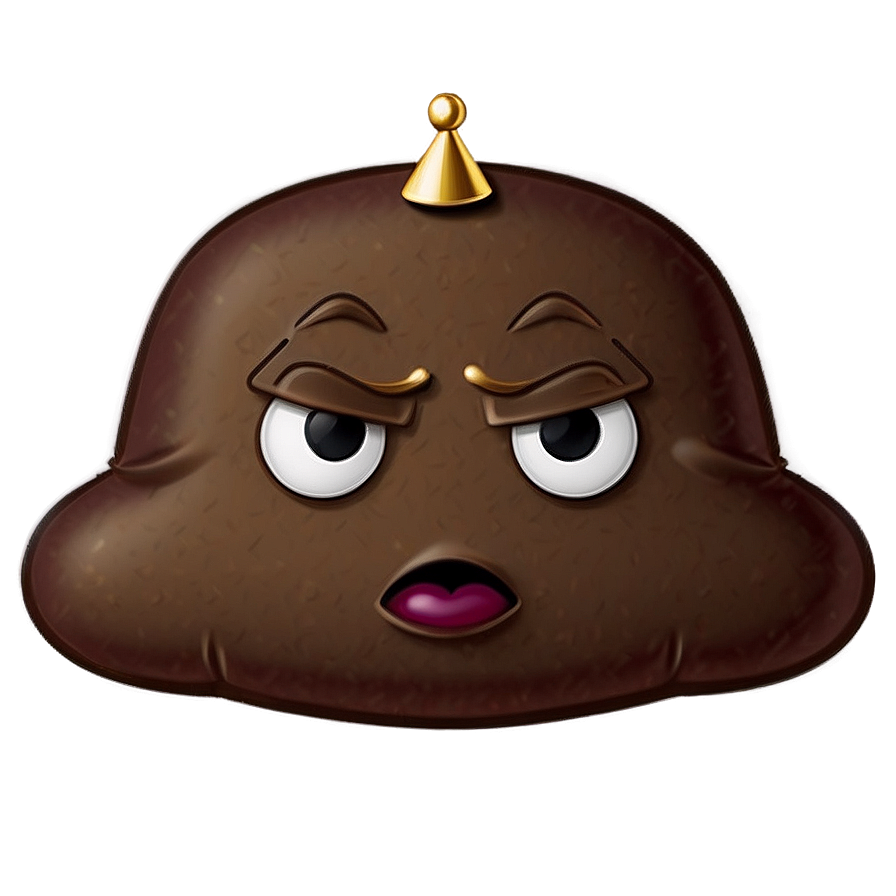 King Poop Emoji Png Lgi57 PNG Image