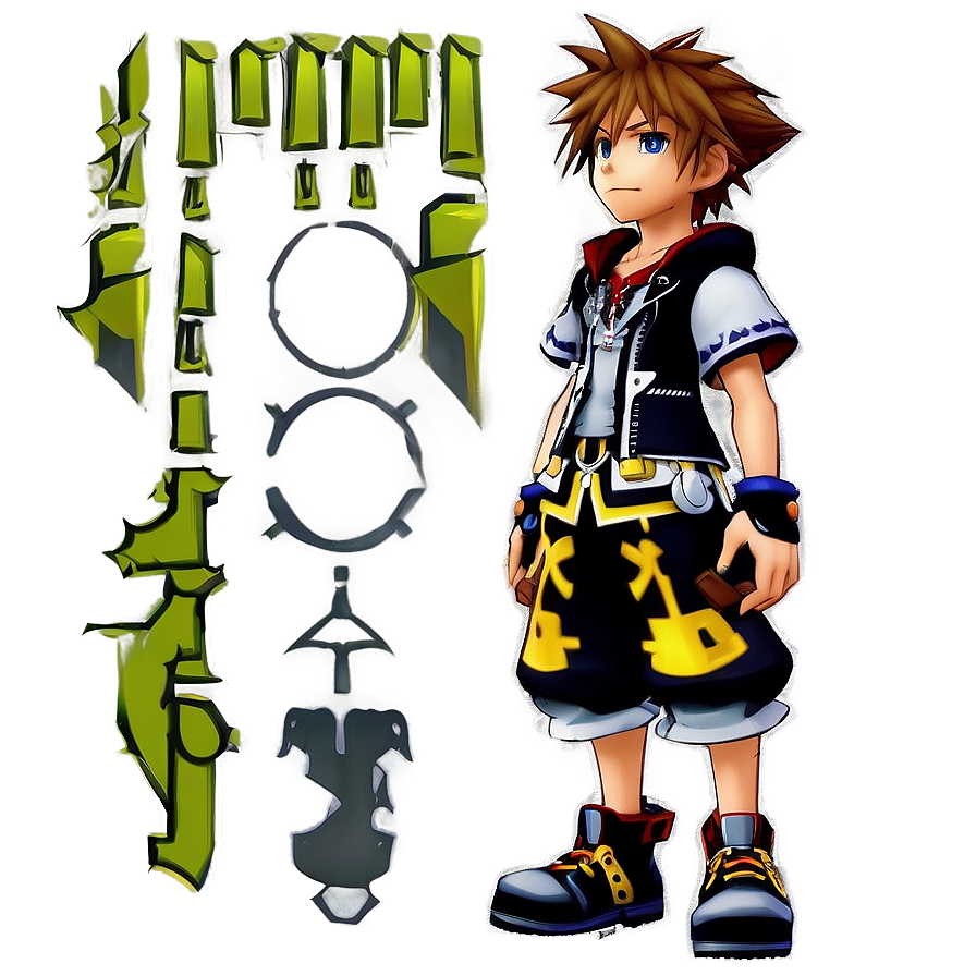 Kingdom Hearts 2 Sora Png 06252024 PNG Image