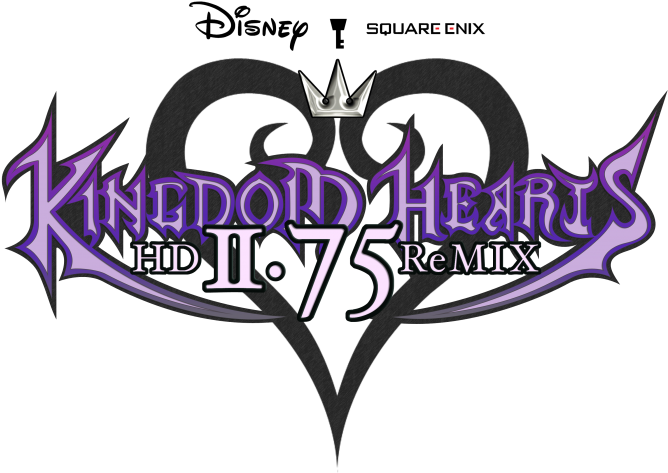 Kingdom Hearts H D1.5 Re M I X Logo PNG Image